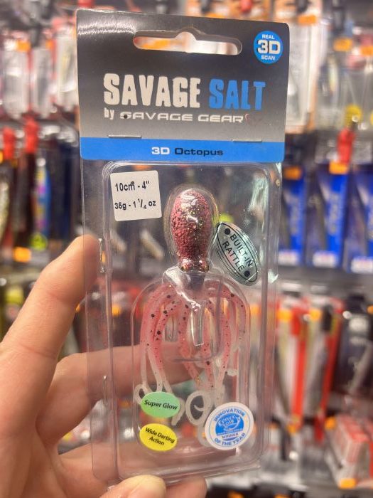 savage salt 3d octopus 10cm 35gr