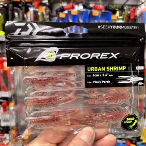 vinilo daiwa prorex urban shrimp pinky perch 6cm spinning