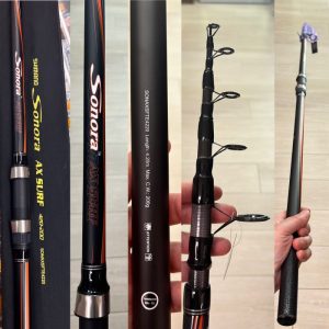 shimano sonora ax surf tele 420M 200gr surfcasting telescopica