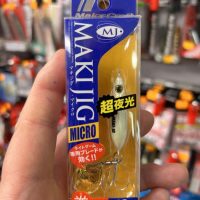 major craft micro maki jig 10gr super glow