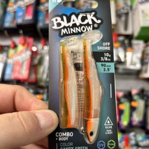black minnow nº2 90mm 10gr candy green