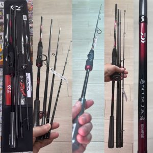 caña travel daiwa ninja 804 HFSE spinning 4 tramos