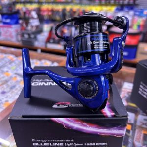 carrete cinnetic blue line light game 1500 CRBK