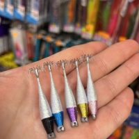 poteras brillantes Nº 0 4,5cm calamar