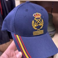gorra capitan de yate con bandera visera