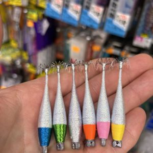 poteras brillantes Nº1 14gr 5,5cm calamar