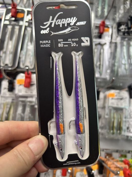 ykr happy eel jerky 80mm 10GR purple magic