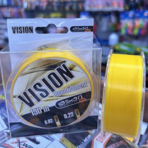 nylon asari vision 150M 0,22mm amarillo