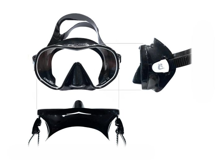 mascara cressi F-Dual gafas de buceo