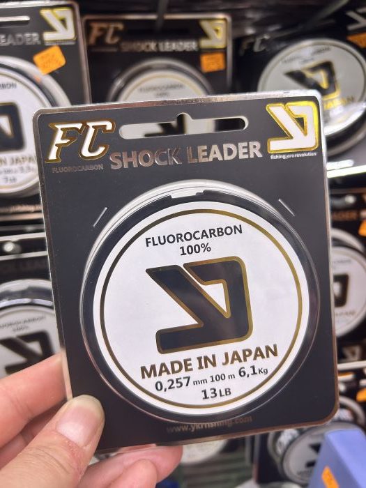 fluorocarbon YKR FC shock feader 0,257mm 6,1kg