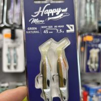 YKR micro happy eel 45mm 7,5gr green natural