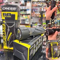 linterna cressi submarinismo lumia plus negro