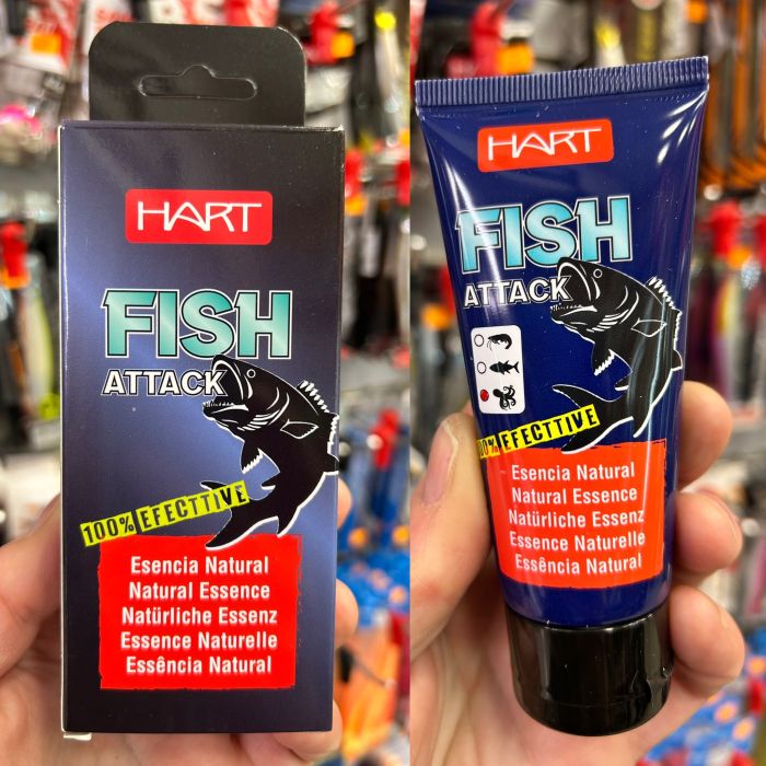 hart fish attack 60ml cefalopodo atrayente natural calamar