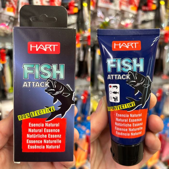 hart fish attack 60ml crustaceo atrayente natural señuelos