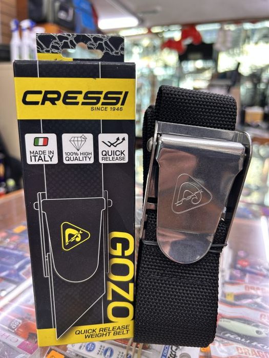 Cinturón Cressi NYLON HEBILLA INOX