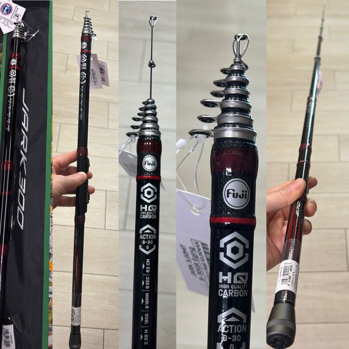 caña kali kunnan jark 300MT 8-30GR telescopica eging