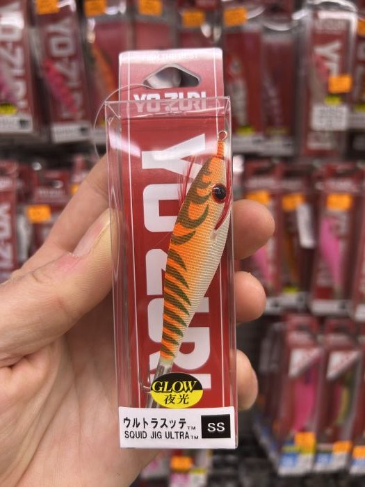 yo-zuri squid jig ultra SS 65mm A327-L9 naranja