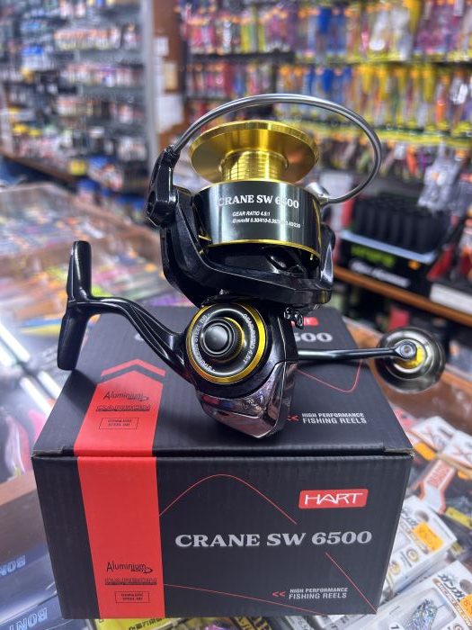 carrete hart crane sw 6500 spinning light jigging