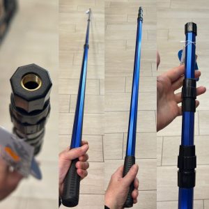 mango telescopico EVIA BLUE 330MT 3PCS