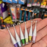 poteras brillantes calamar jibion artesanas 5cm 11GR nº 0/1