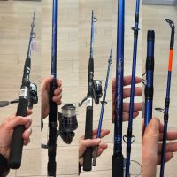 combo daiwa sweepfire boat 210MT 150-300GR