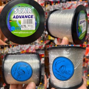 bobina 500MT Star Advance 0,70mm Blanco Golden Fish