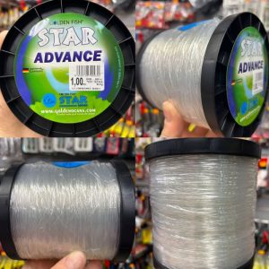 bobina 500MT Star Advance 1,00mm Blanco Golden Fish