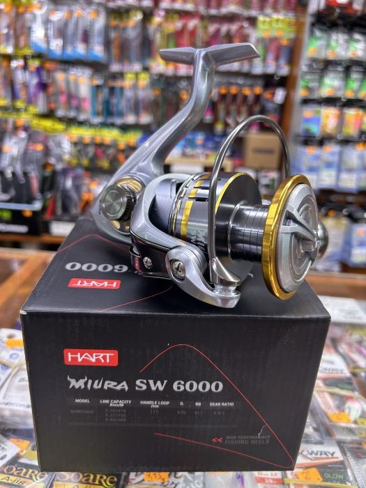 carrete hart miura SW 6000 jigging