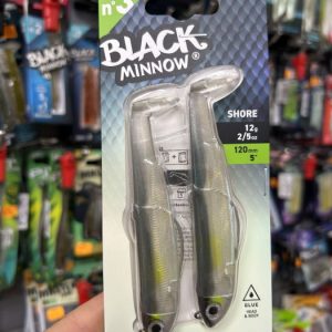 black minnows Nº3 doble combo 120mm 12GR Ayu UV
