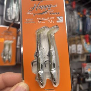 ykr happy eel micro fast 55mm 7,5gr green natural