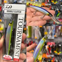 daiwa tournament double clutch 95mm 8,8gr purple laser minnow